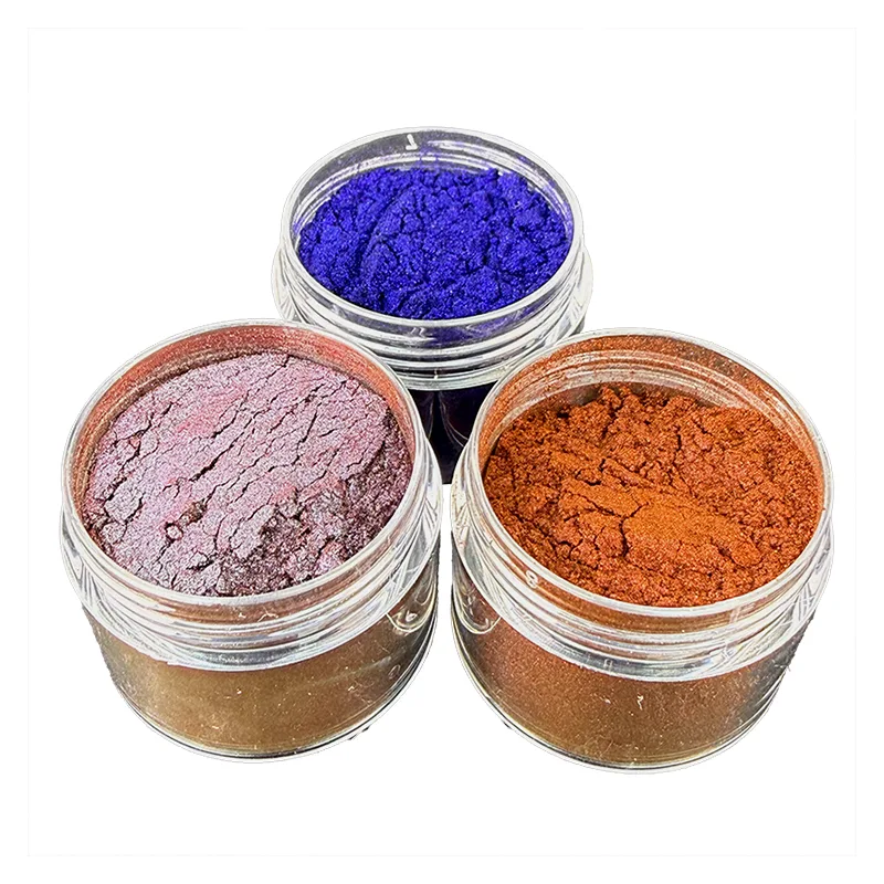 Pigmentos que cambian de color de tono profundo para componentes de diseño industrial